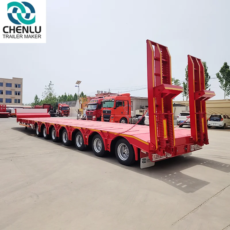multi axle lowbed trailer