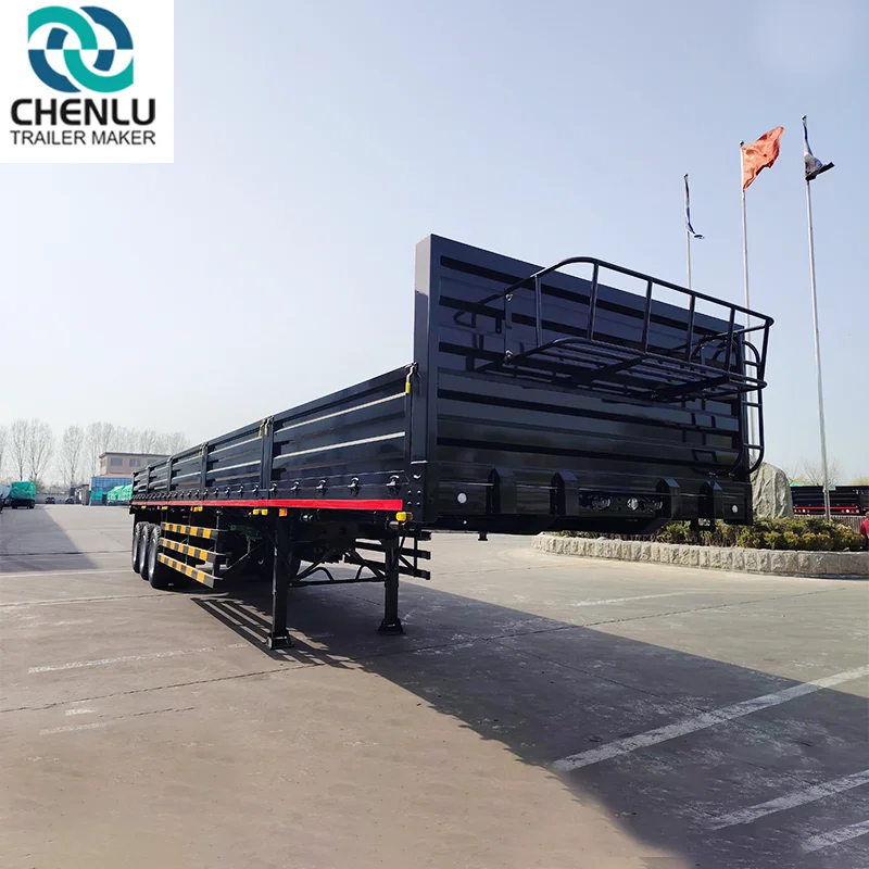 3 Axle Sidewall Semi Trailer