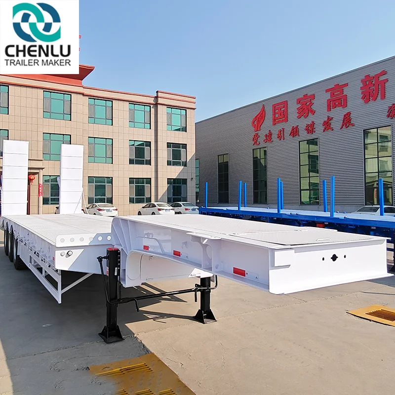 3 axle lowbed trailer