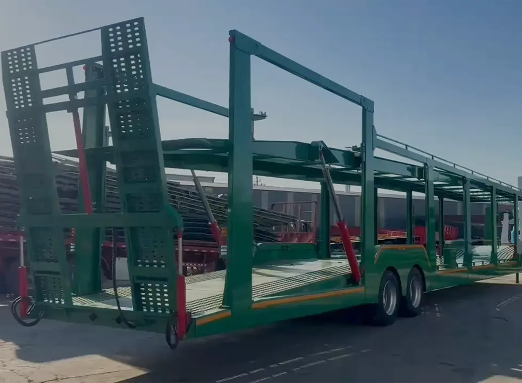 Car Carrier Semi Trailer For Our Qatar Customer