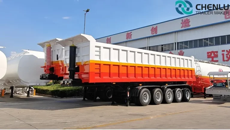Suriname Customer Successfully Received Dump Semi-Trailer with Smooth Delivery