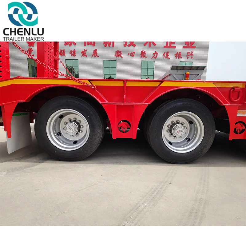 Multi axle lowbed semi trailer