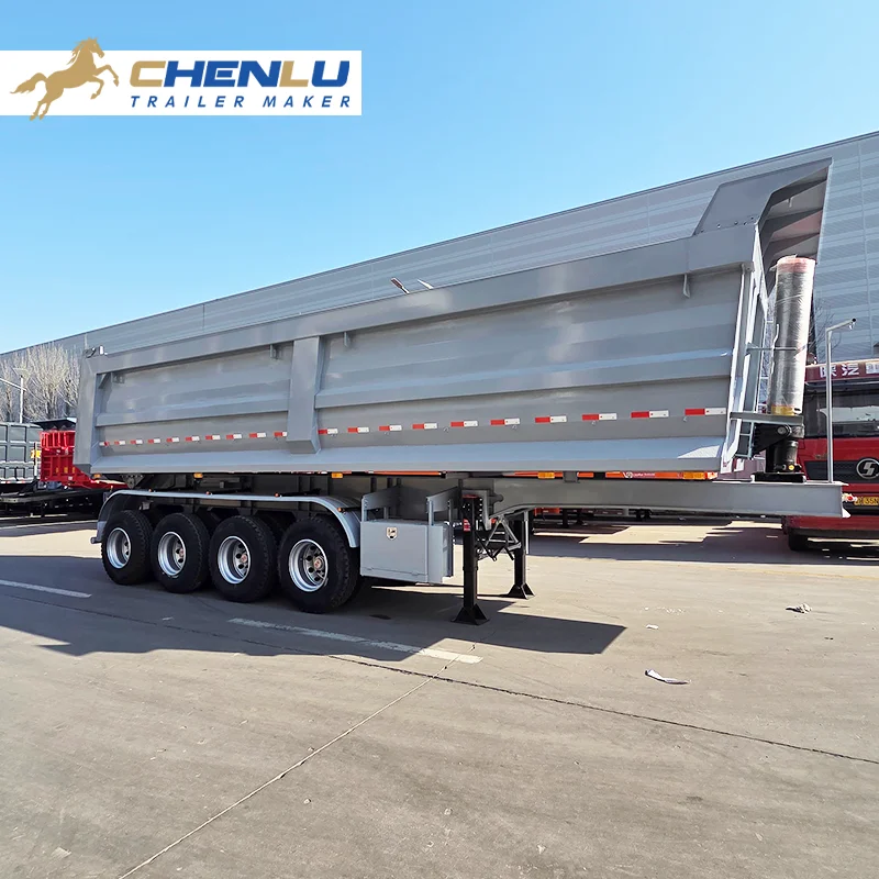rear dump trailer